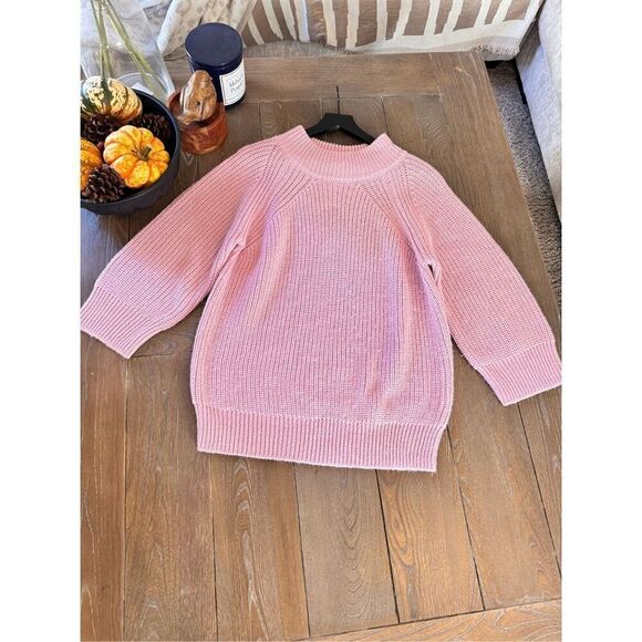 Central Park West Pink Knit Sweater with Flare Sleeves Size XSmall - Picture 5 of 8